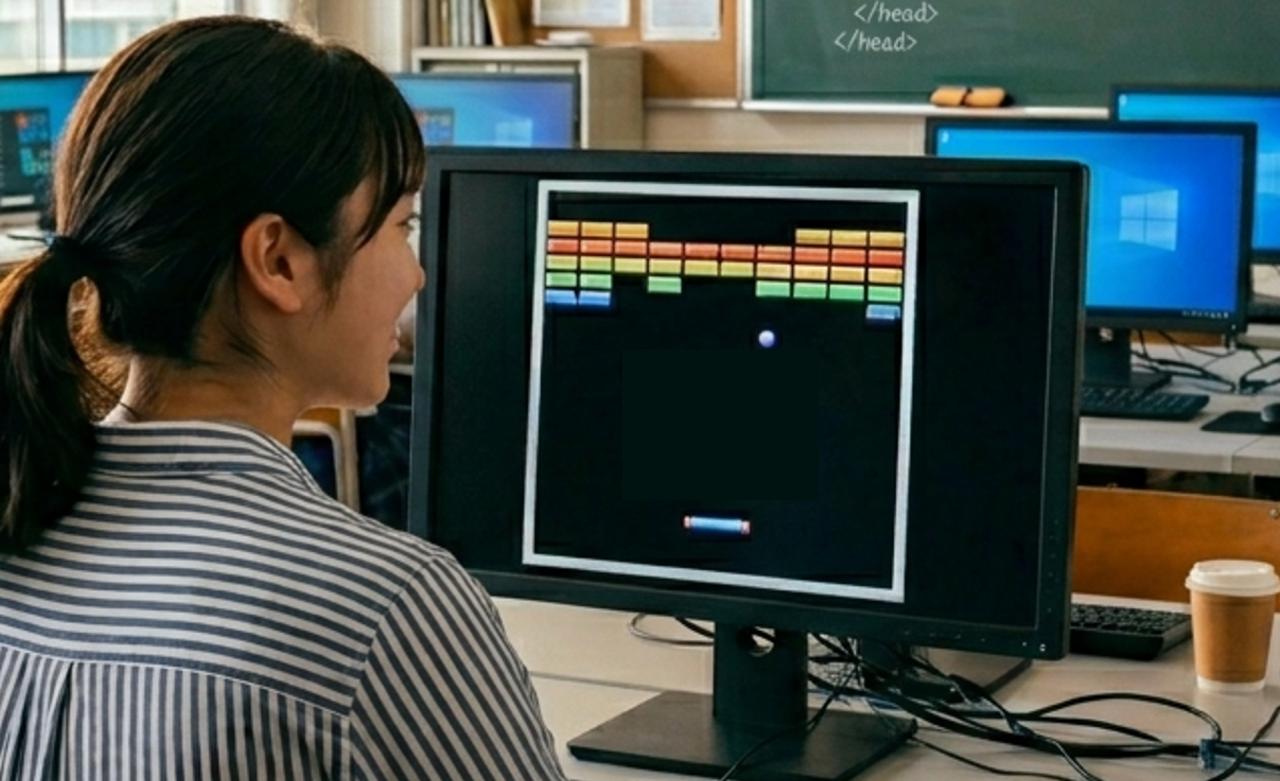 プログラミング授業（Pythonを使ってブロック崩しゲーム制作）を体験してみよう！